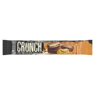 Warrior Crunch dark chocolate peanut butter protein bar 64g (British brand)