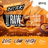 Warrior protein flapjack chocolate peanut butter 75g (British brand)