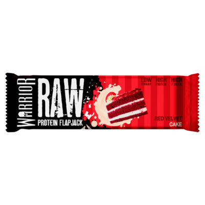 Warrior Raw Protein Flapjack Red Velvet Cake 75g (British brand)