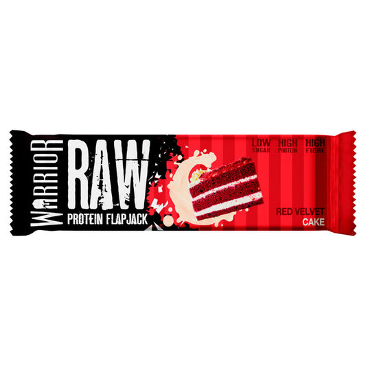 Warrior Raw Protein Flapjack Red Velvet Cake 75g GOODS ASDA   
