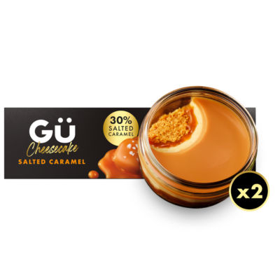 Gü Salted Caramel Cheesecake Dessert 2x92g , UK version