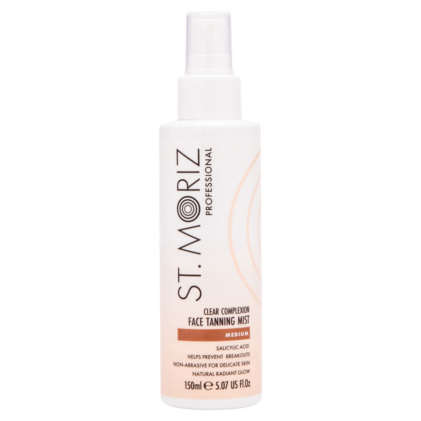 St. Moriz Professional Clear Complexion Face Tanning Mist Medium GOODS ASDA   