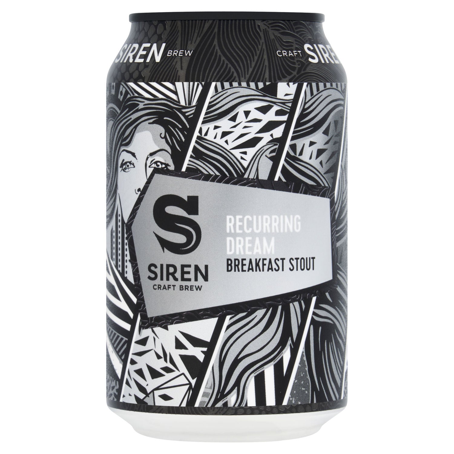 Siren Breakfast Stout Recurring Dream 330ml, imported from the UK