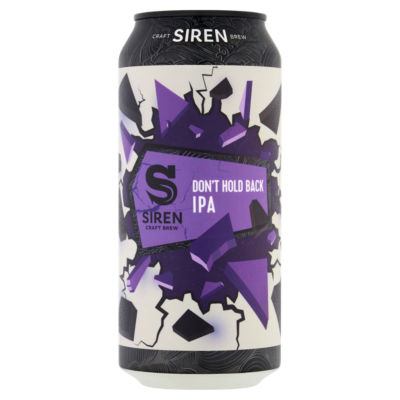 Siren Craft Brew Don't Hold Back IPA 440ml (British brand)