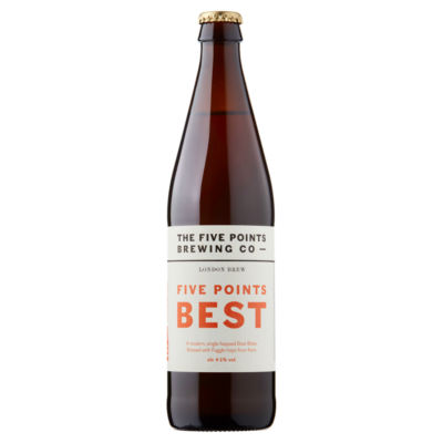 The Five Points Brewing Co Best beer 500ml, imported from the UK