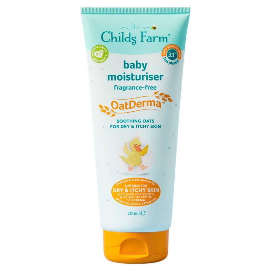 Childs Farm OatDerma Baby Moisturiser Fragrance-Free 200ml GOODS ASDA   