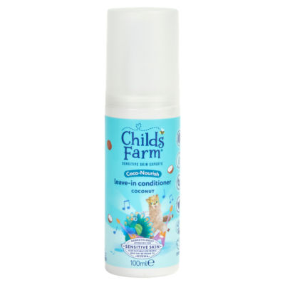 Childs Farm Coco-Nourish Coconut leave-in conditioner 100ml, imported from the UK