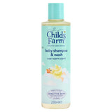 Childs Farm baby tear-free shampoo and body wash 250ml, UK version