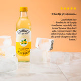 Equinox Sicilian Lemon Kombucha 275ml, UK version