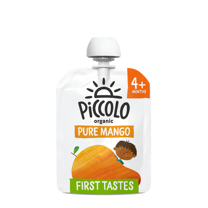 Piccolo Organic Pure Mango 4 Months+ GOODS ASDA   