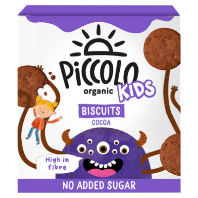 ASDA Piccolo Økologisk Kakao Barne-Kjeks 100g - Kjøp på nett hos McGrocer
