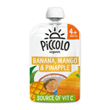 Piccolo Organic Banana, Mango & Pineapple Smooth 4+ Months 100g GOODS ASDA   