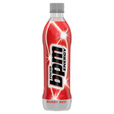 BPM Focus Energy Berry Red 500ml, imported from the UK