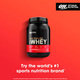 Optimum Nutrition Gold Standard whey protein strawberry 900g (British brand)