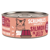 Scrumbles salmon in jelly cat food 80g, UK version