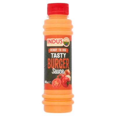 Indus Tasty Burger Sauce 400ml, imported from the UK
