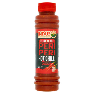 ASDA Indus Peri Peri Hot Chilli Sauce 422g- Buy online at McGrocer