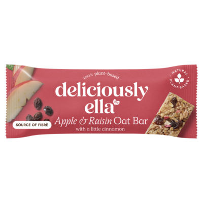 Deliciously Ella apple raisin cinnamon cereal bar 50g - British product
