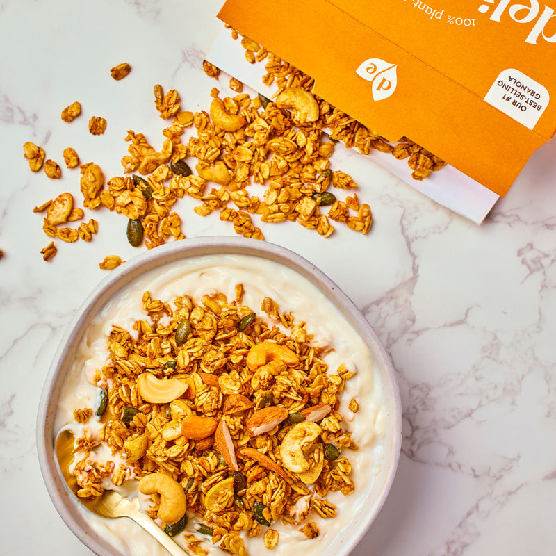 Deliciously Ella nutty granola cereal 380g - British product