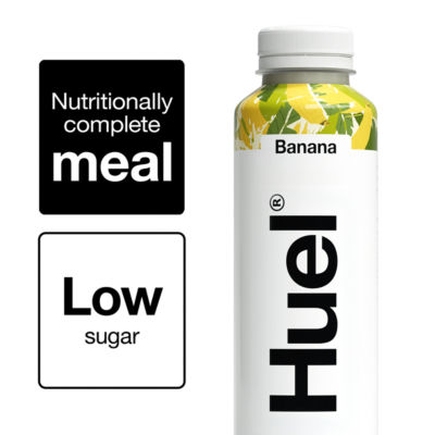ASDA Huel Banana Flavour Ready-to-Drink Complete Meal 500ml- Buy online at McGrocer