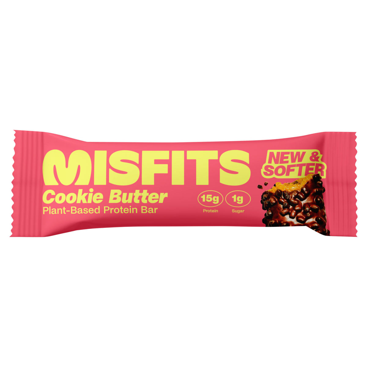 Misfits protein bar cookie butter flavour 50g - British product