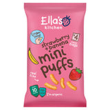 Ella's Kitchen strawberry banana mini puffs 4 x 8g (32g) - British product