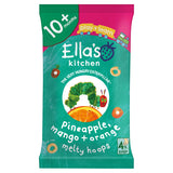 Ella's Kitchen Organic Pineapple, Mango and Orange Melty Hoops Multipack Toddler Snack 10+ Months GOODS ASDA   