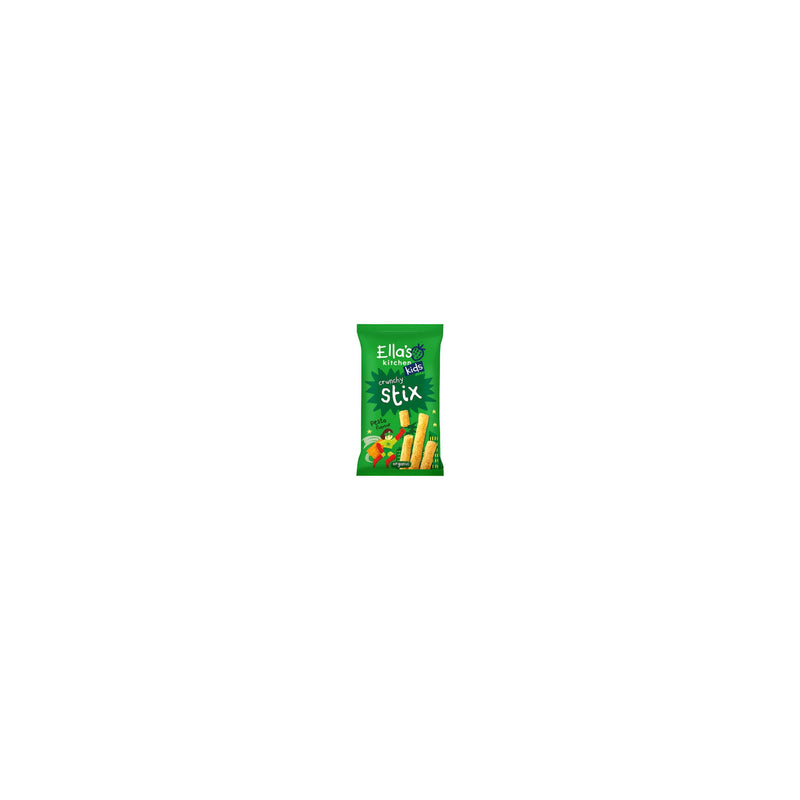 Ella's Kitchen organic pesto crunchy stix 22g, imported from the UK