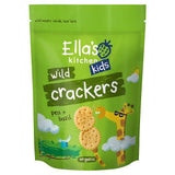 Ella's Kitchen organic pea basil wild crackers 100g - British product