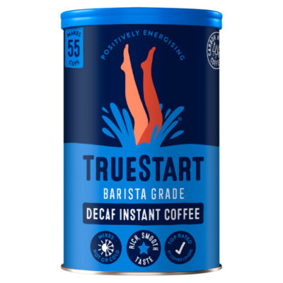 TrueStart barista grade decaf instant coffee 100g, imported from the UK