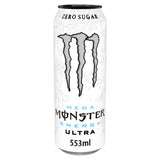 Monster Energy Ultra zero sugar 553ml resealable can, imported from the UK