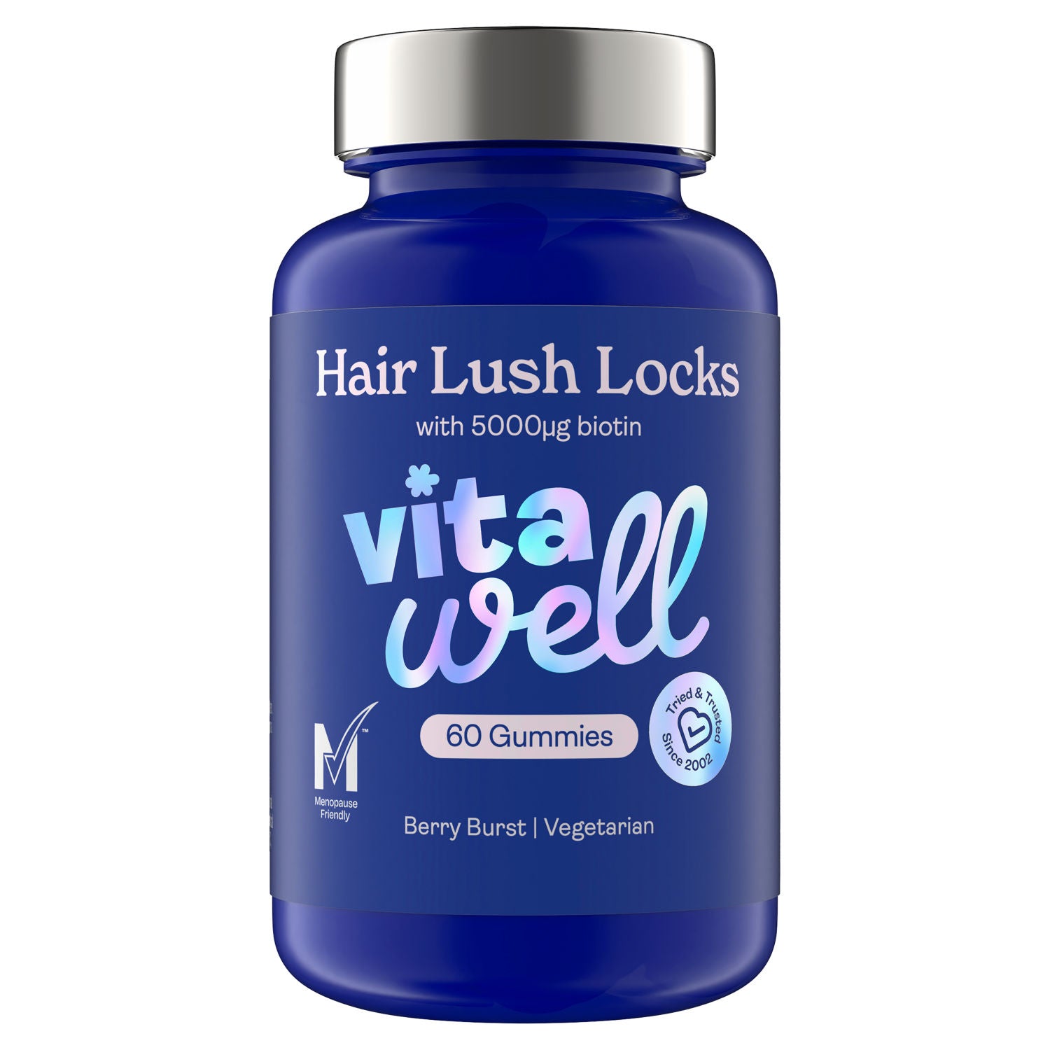 Vitawell hair gummies Berry Burst 60 count - British product