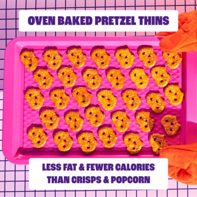 Olly's sweet chilli pretzel thins 140g - British product