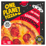 One Planet Plant-Based Pepperoni Pizza 310g, importiert aus Großbritannien
