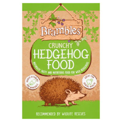 Brambles crunchy hedgehog food 500g (British brand)