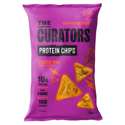 ASDA The Curators Protein Chips Classic BBQ Lentil Tortillas 85g- Buy online at McGrocer