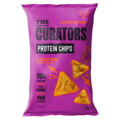 The Curators Protein Chips Classic BBQ 85g (British brand)