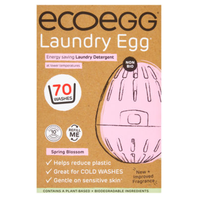 Ecoegg laundry egg Spring Blossom 70 washes, imported from the UK