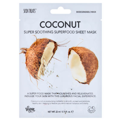 Skin Treats Coconut Sheet Mask 22ml - British product