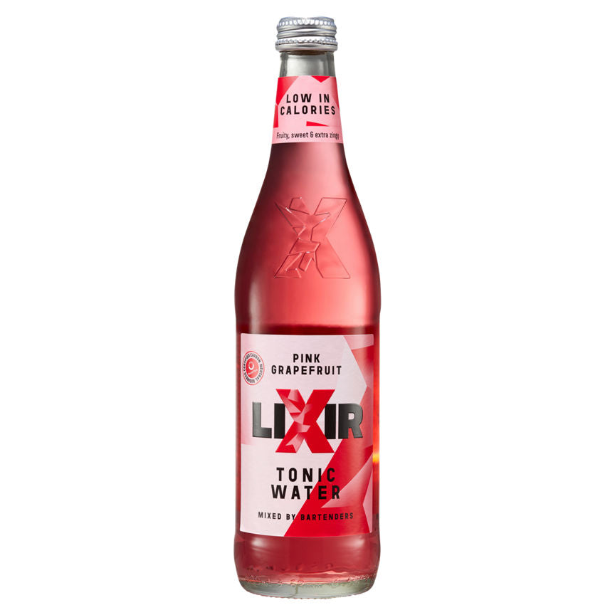 Lixir Pink Grapefruit Tonic Water GOODS ASDA   