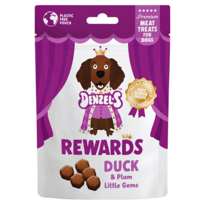 ASDA Denzel's Duck & Plum Rewards Dog Treats 70g- Buy online at McGrocer
