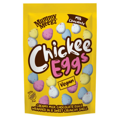 Mummy Meegz milk chocolate chickee eggs 80g (British brand)