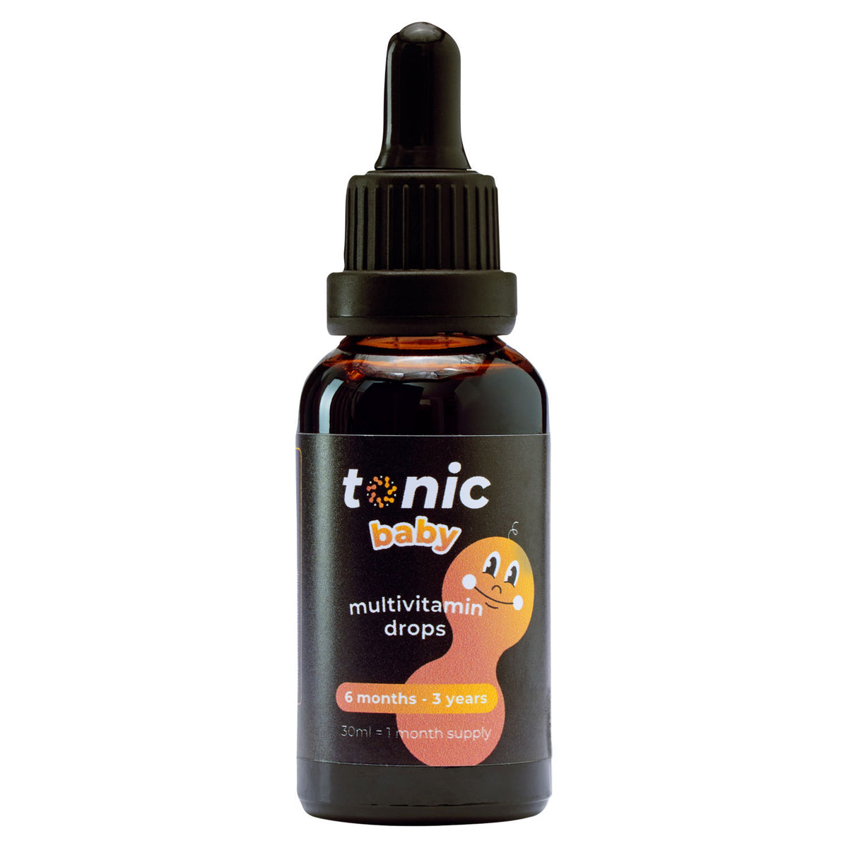 Tonic Baby multivitamin drops peach and banana 30ml - British product