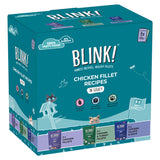 Blink! Wet Cat Food Chicken Pouch Selection in Gravy 8 x 85g GOODS ASDA   