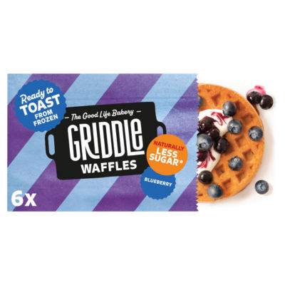 Griddle Bakery Blaubeer-Toastwaffeln 6er-Packung 200g