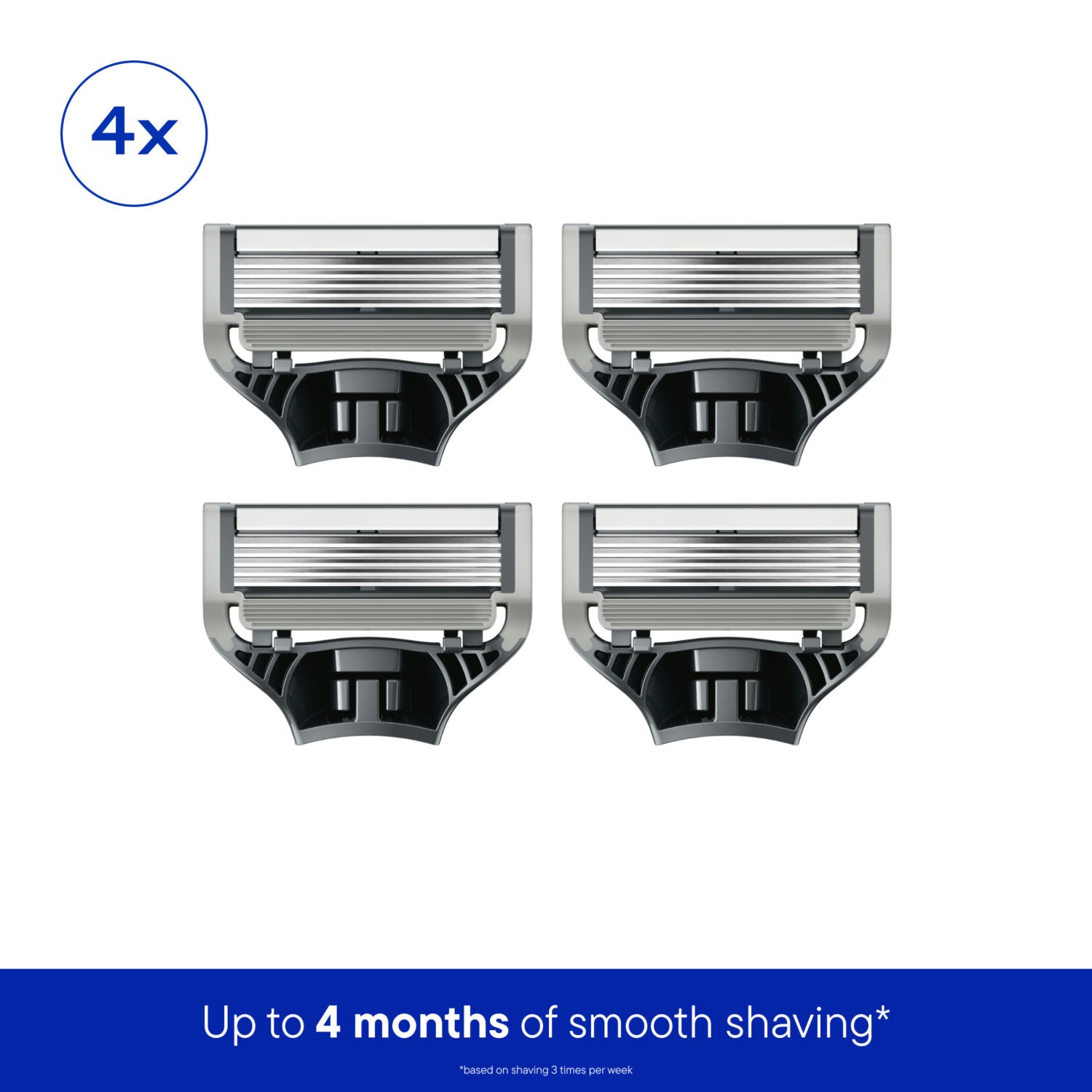 Harry's men's razor blades 4 pack, UK version