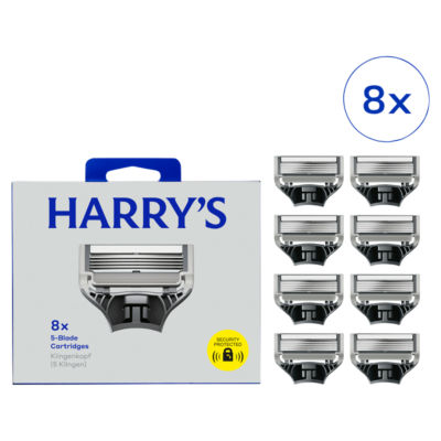 Harry's Retail Cartridge Pack G2++ 8CT UK