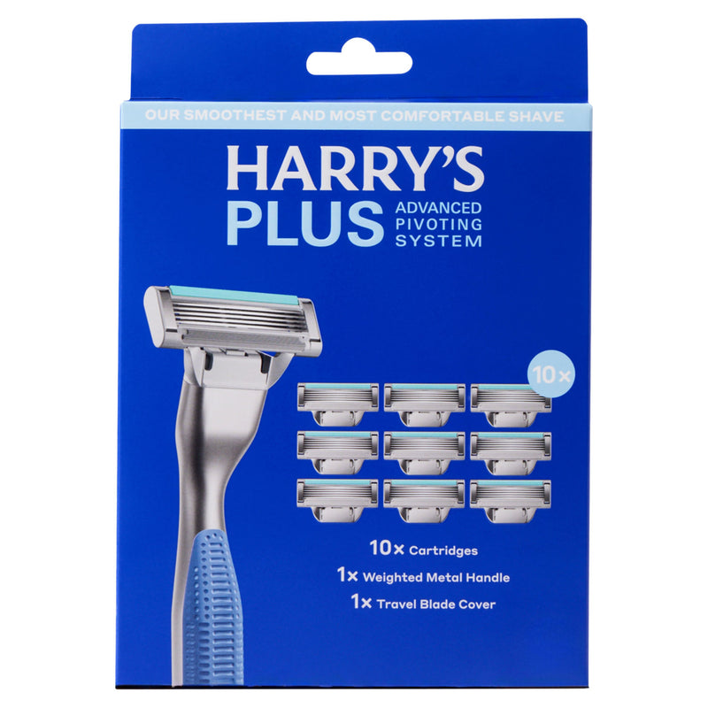 Harry's razor refills Tide value pack 10 blades - British product