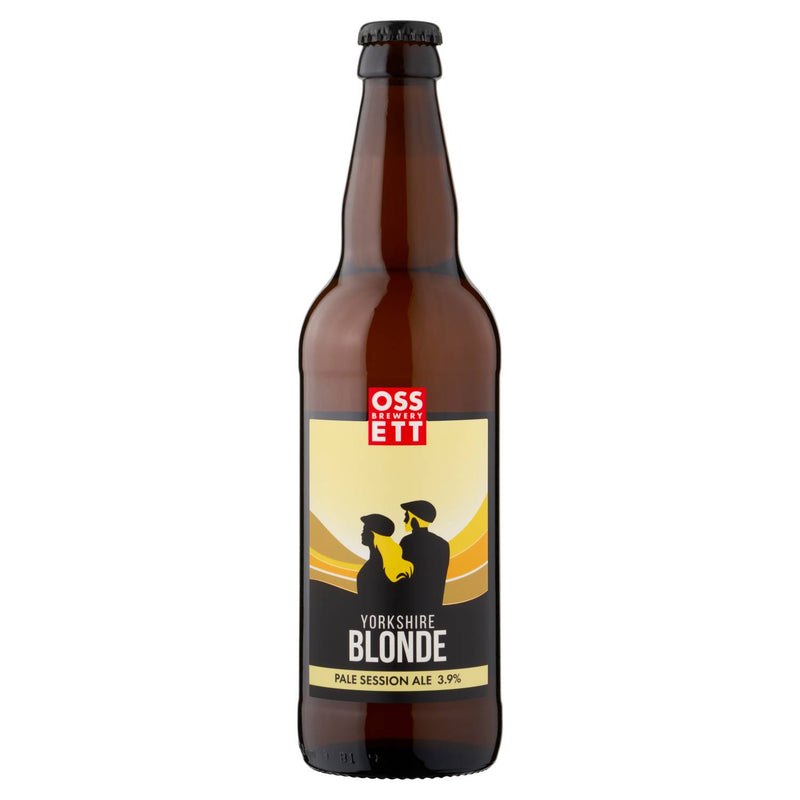 Ossett Brewery Yorkshire Blonde pale session ale 500ml, UK version