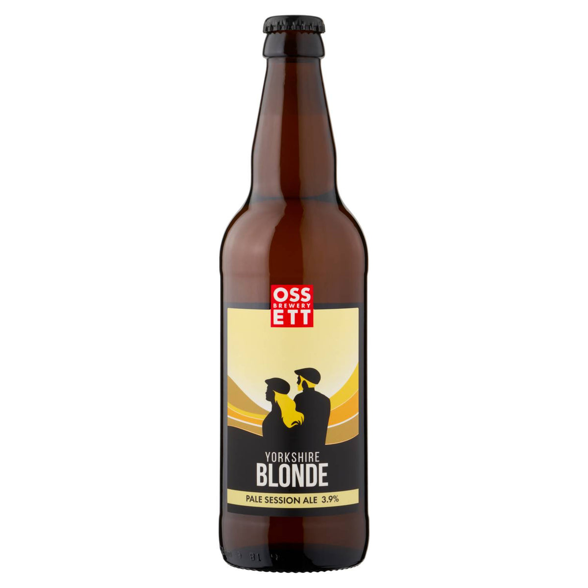 Ossett Brewery Yorkshire Blonde pale session ale 500ml, UK version